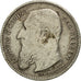 Belgium, 50 Centimes, 1907, VF(30-35), Silver, KM:61.1