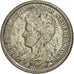 Coin, Netherlands, Wilhelmina I, 25 Cents, 1918, EF(40-45), Silver, KM:146