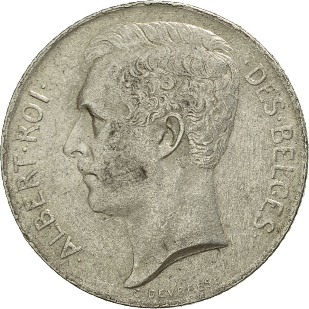 Belgium, 50 Centimes, 1912, AU(50-53), Silver, KM:70