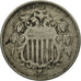 Monnaie, États-Unis, Shield Nickel, 5 Cents, 1867, U.S. Mint, Philadelphie
