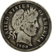États-Unis, Barber Dime, Dime, 1908, U.S. Mint, Philadelphia, TB+, Argent,KM 113