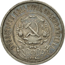 Russia, 50 Kopeks, 1922, AU(50-53), Silver, KM:83