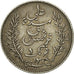 Coin, Tunisia, Ali Bey, Franc, 1892, Paris, AU(50-53), Silver, KM:224