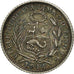 Peru, 1/2 Dinero, 1914, Lima, AU(55-58), Silver, KM:206.2
