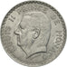 Moneda, Mónaco, Louis II, 5 Francs, 1945, MBC+, Aluminio, KM:122, Gadoury:MC135