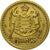 Coin, Monaco, Louis II, 2 Francs, 1943, AU(55-58), Aluminum-Bronze, KM:121a