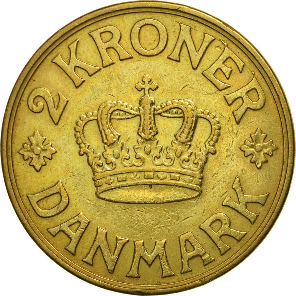 Monnaie, Danemark, Christian X, 2 Kroner, 1940, Copenhagen, TTB+