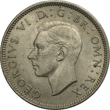 Great Britain, George VI, Shilling, 1949, AU(55-58), Copper-nickel, KM:876