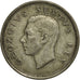 South Africa, George VI, Shilling, 1952, AU(50-53), Silver, KM:37.2