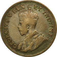EAST AFRICA, George V, Shilling, 1922, VF(30-35), Silver, KM:21