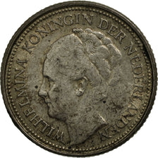 Netherlands, Wilhelmina I, 10 Cents, 1930, EF(40-45), Silver, KM:163