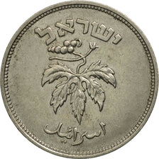 Israele, 50 Pruta, 1949, Heaton, BB+, Rame-nichel, KM:13.1