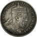 Ethiopia, Menelik II, Gersh, 1891, Paris, AU(50-53), Silver, KM:12