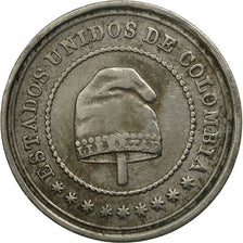 Colombia, 2-1/2 Centavos, 1881, Heaton,Birmingham,EF(40-45),Copper-nikel, KM 180