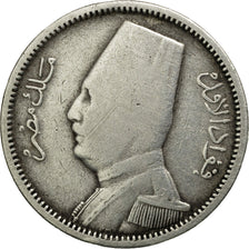 Egypt, Fuad I, 2 Piastres, 1923, VF(20-25), Silver, KM:335