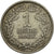 Moneda, ALEMANIA - REPÚBLICA DE WEIMAR, Mark, 1925, Berlin, BC+, Plata, KM:42