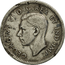 Coin, Canada, George VI, 10 Cents, 1939, Royal Canadian Mint, Ottawa, EF(40-45)