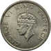 INDIA-BRITISH, George VI, 1/2 Rupee, 1947, TTB+, Nickel, KM:553