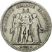 Coin, France, Hercule, 5 Francs, 1849, Strasbourg, VF(30-35), Silver, KM:756.2