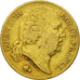 France, Louis XVIII,  20 Francs, 1818, Paris, VF(30-35), Gold, KM 712.1