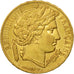 France, Cérès, 20 Francs, 1851, Paris, AU(50-53), Gold, KM:762, Gadoury:1059