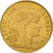 France, Marianne, 10 Francs, 1910, Paris, TTB, Or, KM:846, Gadoury:1017