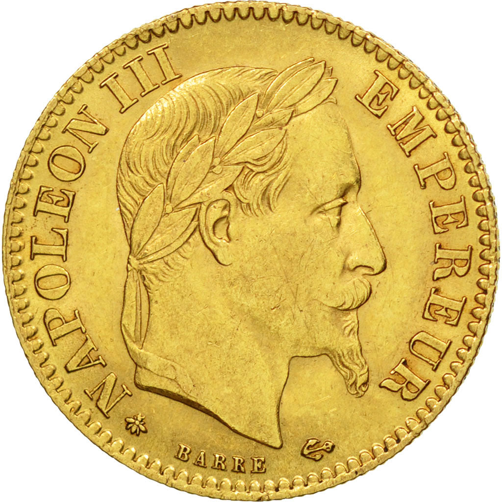 Coin, France, Napoleon III, Napoléon III, 10 Francs, 1863, Paris, EF(40-45)