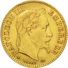 Coin, France, Napoleon III, Napoléon III, 10 Francs, 1863, Paris, EF(40-45)