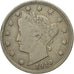 Coin, United States, Liberty Nickel, 5 Cents, 1910, U.S. Mint, Philadelphia
