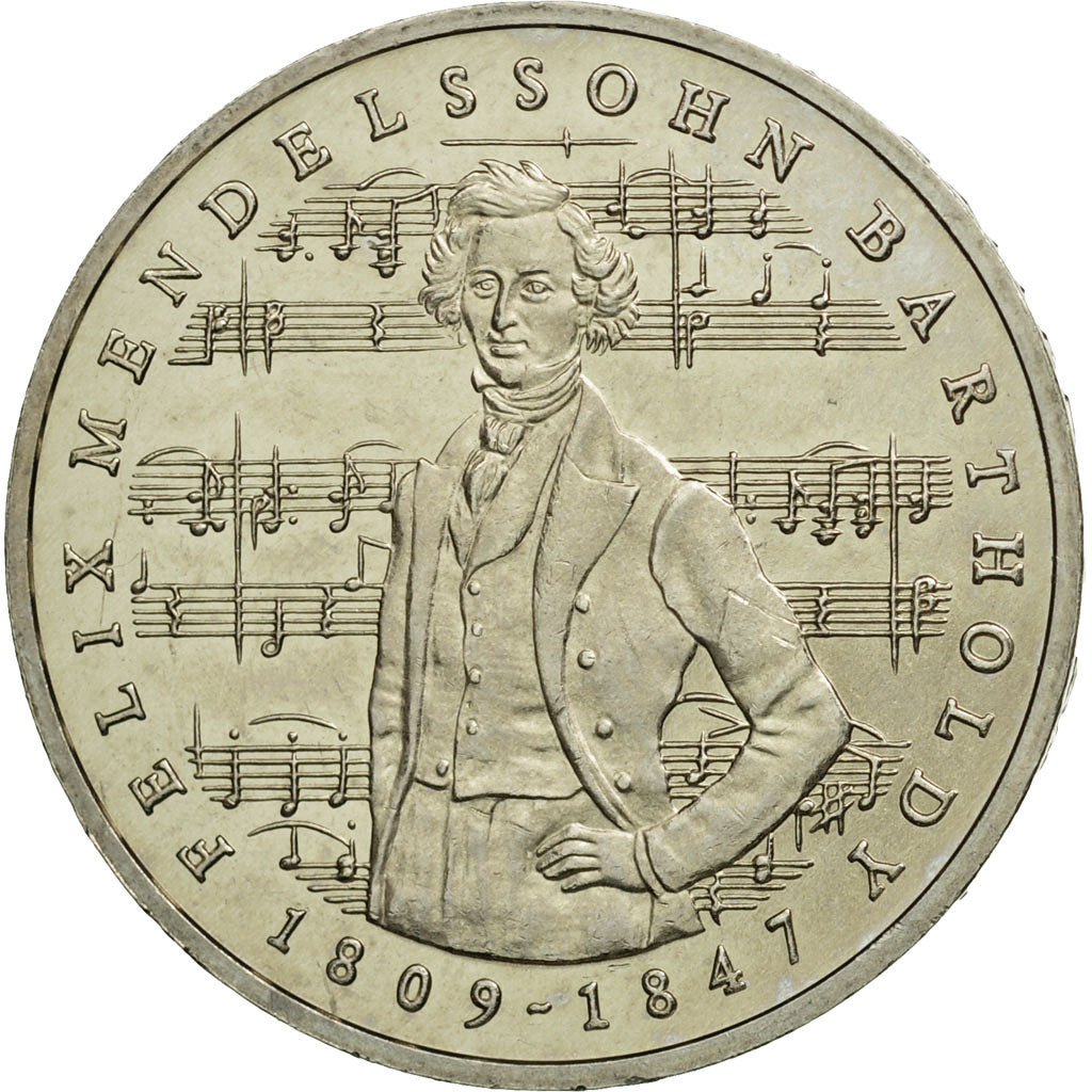 Coin, GERMANY - FEDERAL REPUBLIC, 5 Mark, 1984, Hamburg, Germany, MS(63)
