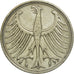 GERMANY - FEDERAL REPUBLIC, 5 Mark, 1951, Hamburg, AU(50-53), Silver, KM:112.1