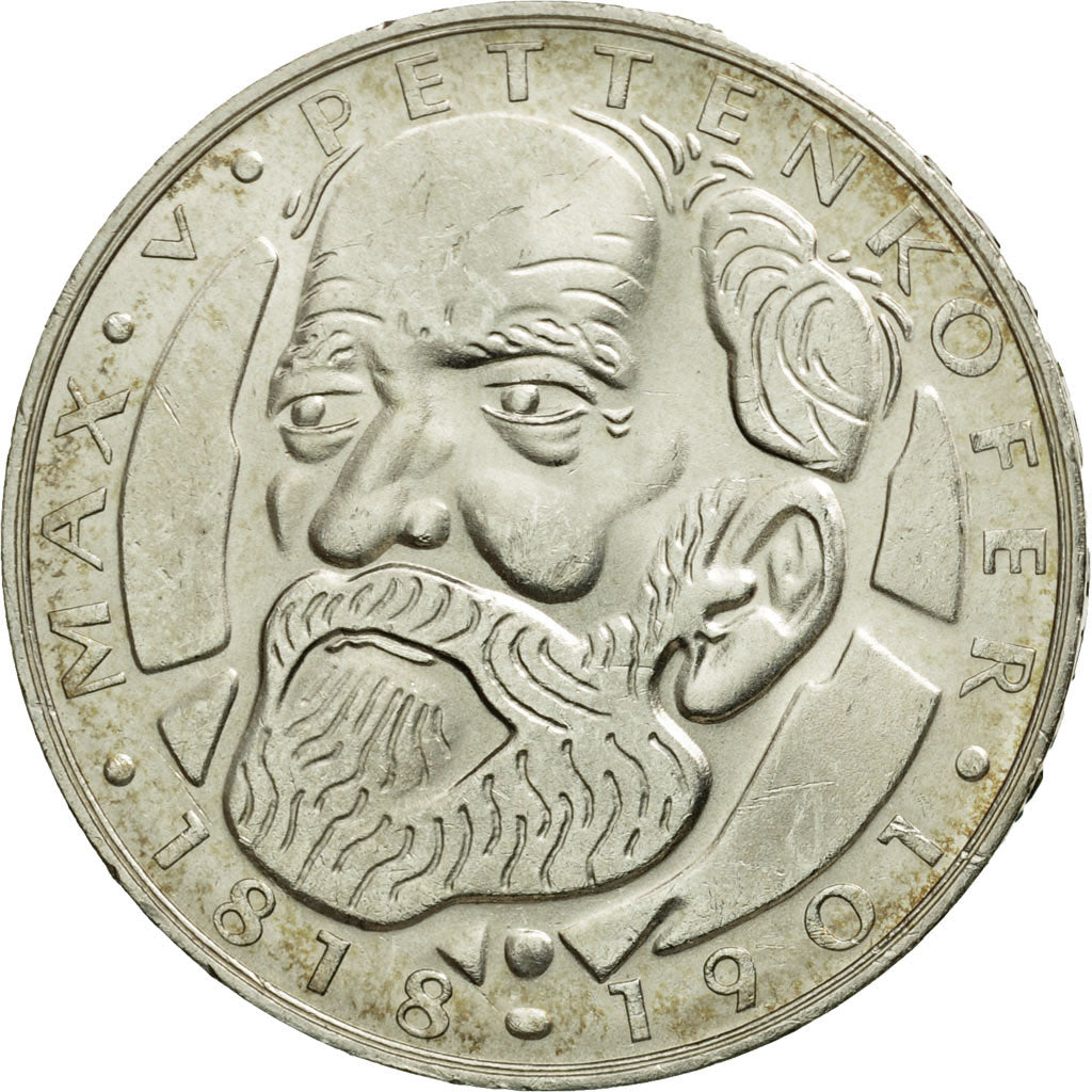 Coin, GERMANY - FEDERAL REPUBLIC, 5 Mark, 1968, Munich, Germany, MS(63), Silver