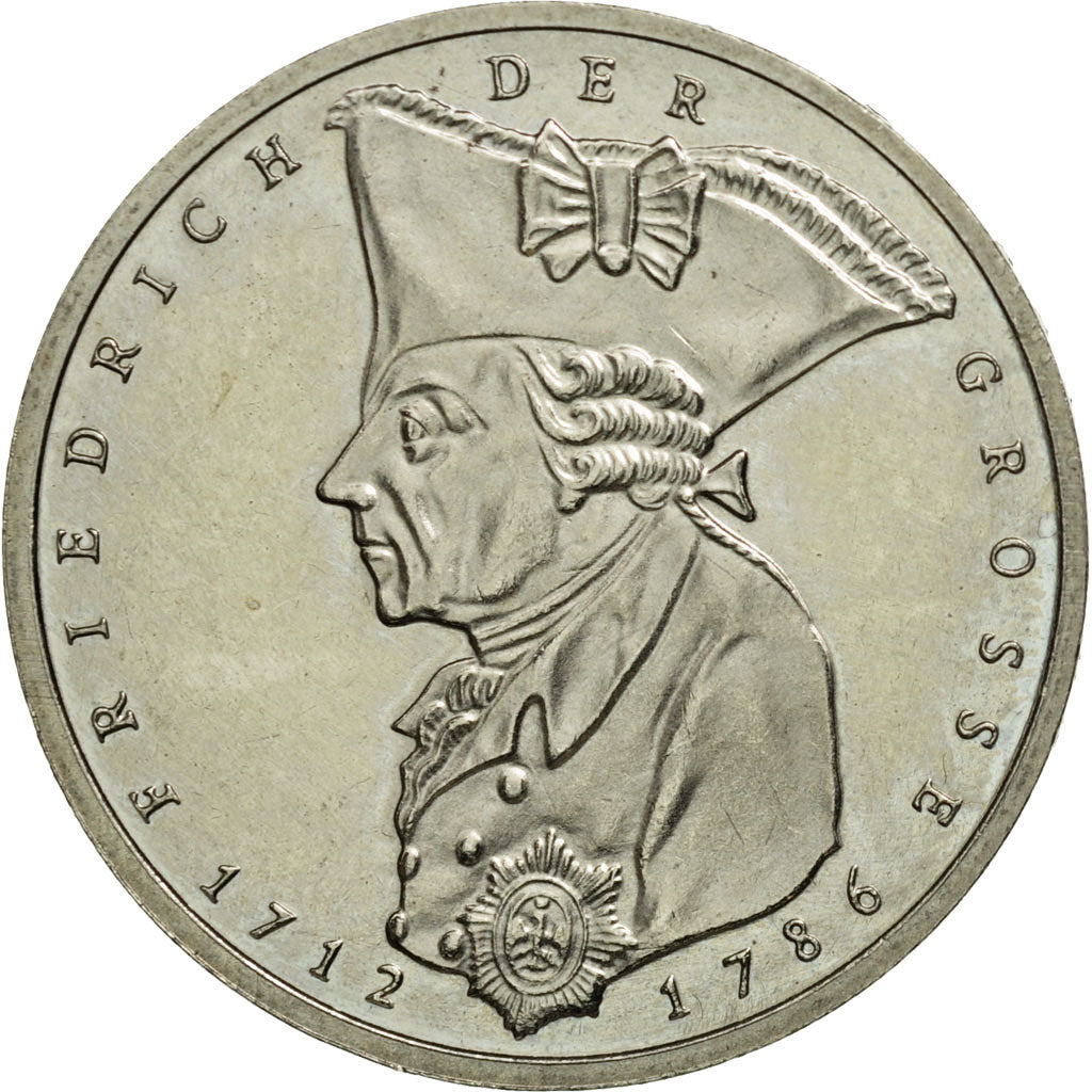 Coin, GERMANY - FEDERAL REPUBLIC, 5 Mark, 1986, Stuttgart, Germany, MS(63)
