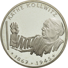 Coin, GERMANY - FEDERAL REPUBLIC, 10 Mark, 1992, Karlsruhe, Germany, MS(63)