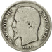 Monnaie, France, Napoleon III, Napoléon III, 50 Centimes, 1856, Strasbourg, B+