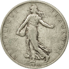 Monnaie, France, Semeuse, 2 Francs, 1909, Paris, TB+, Argent, KM:845.1