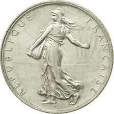 Coin, France, Semeuse, 2 Francs, 1916, Paris, AU(55-58), Silver, KM:845.1