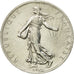 Coin, France, Semeuse, 2 Francs, 1917, Paris, AU(55-58), Silver, KM:845.1