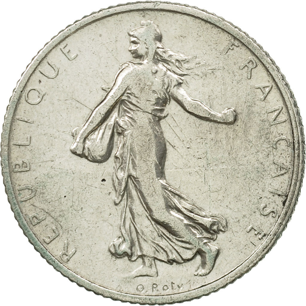 Monnaie, France, Semeuse, Franc, 1910, Paris, TTB, Argent, KM:844.1, Gadoury:467