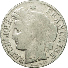 Monnaie, France, Cérès, 2 Francs, 1887, Paris, B+, Argent, KM:817.1