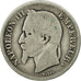 Coin, France, Napoleon III, Napoléon III, 2 Francs, 1866, Bordeaux, F(12-15)