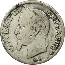 Coin, France, Napoleon III, Napoléon III, 2 Francs, 1870, Paris, F(12-15)