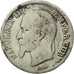 Moneda, Francia, Napoleon III, Napoléon III, 2 Francs, 1870, Paris, BC, Plata