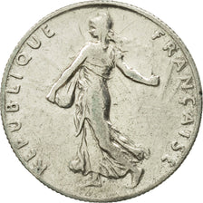 France, Semeuse, 50 Centimes, 1916, Paris, EF(40-45), Silver, KM:854