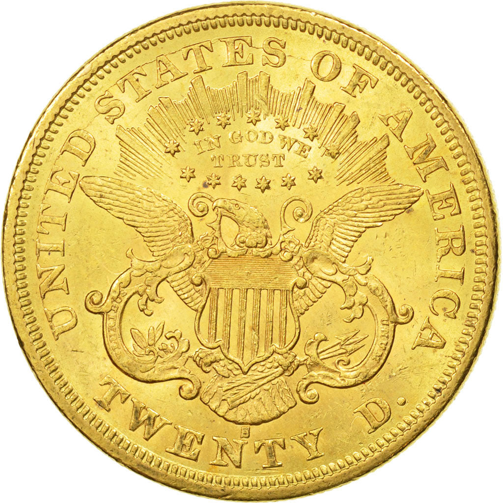 Monnaie, États-Unis, Liberty Head, $20, Double Eagle, 1875, U.S. Mint, San