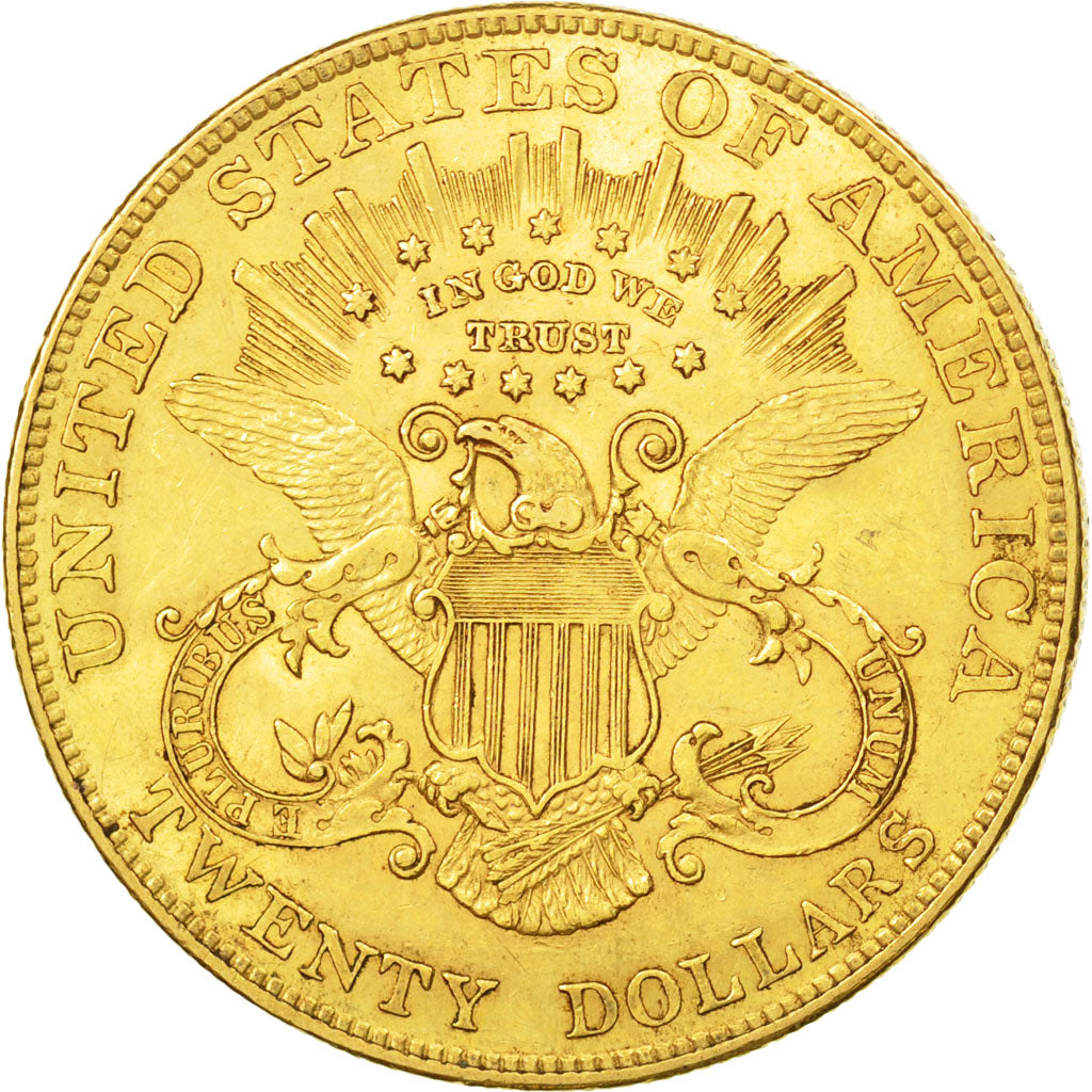 États-Unis, Liberty Head, $20, Double Eagle, 1906, Philadelphia, TTB, KM 74.3