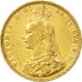 Australia, Victoria, Sovereign, 1893, Melbourne, MBC+, Oro, KM:10