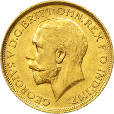Moneta, Australia, George V, Sovereign, 1918, Sydney, SPL-, Oro, KM:29