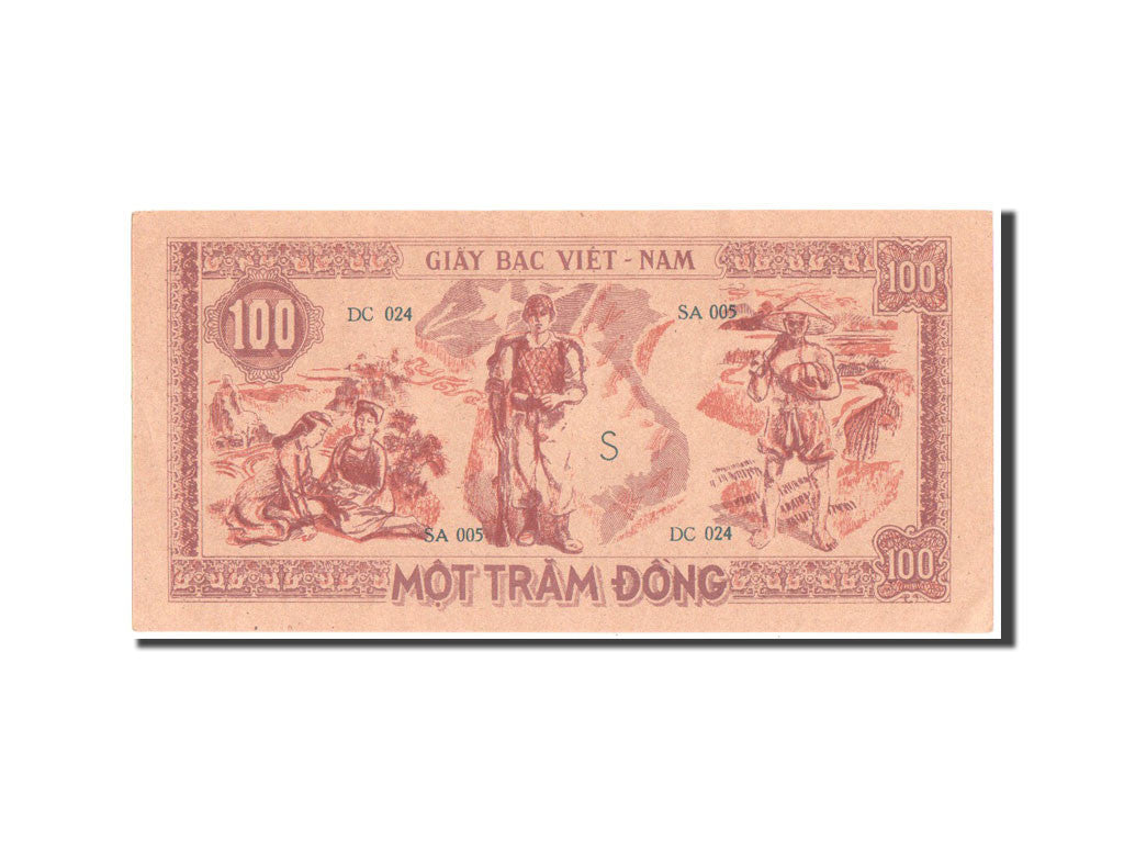 Geldschein, Viet Nam, 100 Dông, 1948, UNZ-