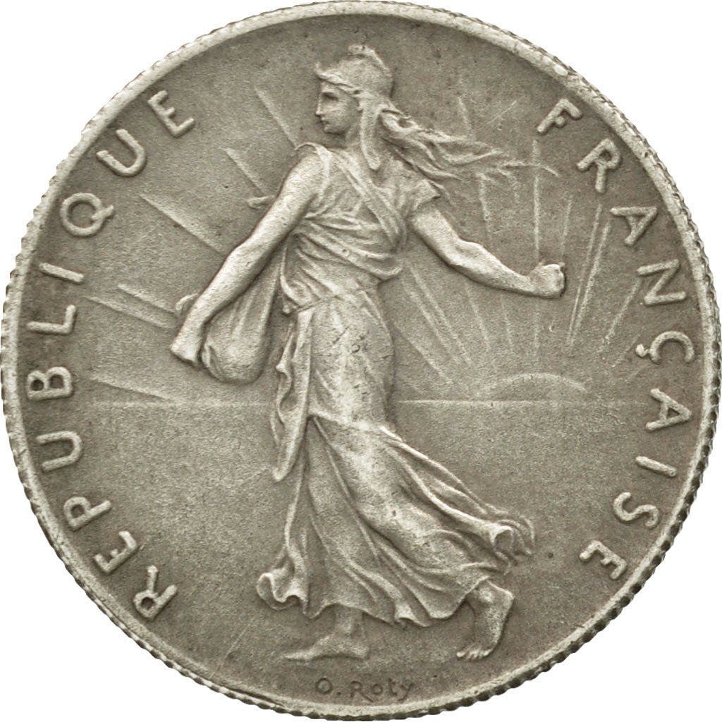 Coin, France, Semeuse, 50 Centimes, 1897, Paris, AU(50-53), Silver, KM:854